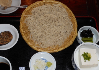 おそばと豆腐