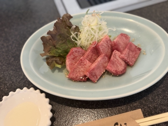 厚切りの上タン塩は特におすすめ!一口食べたら止まらなくなります。